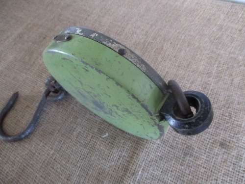 A Very Rare Salter 200lb Spring Balance Hanging Scale    No 235    Prov. Pat 16582/48     England