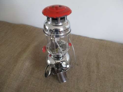 A Shining Butterfly !!! Stunning Vintage Butterfly Kerosene Pressure Lamp With Accessories
