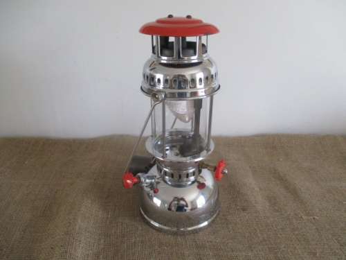 A Shining Butterfly !!! Stunning Vintage Butterfly Kerosene Pressure Lamp With Accessories