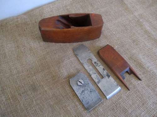 A Perfect And Complete Antique Wooden Hand Plane