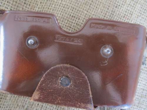 Vintage Zeiss Ikon Contaflex 1274/24 Camera In Leather Case   Made In Germany