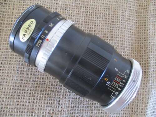 Cunor Telephoto Lens  1:3.5    f= 135mm    No. H56321           Japan