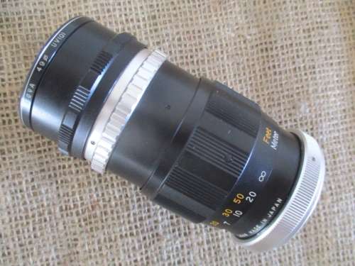 Cunor Telephoto Lens  1:3.5    f= 135mm    No. H56321           Japan