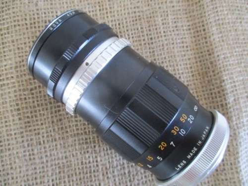 Cunor Telephoto Lens  1:3.5    f= 135mm    No. H56321           Japan
