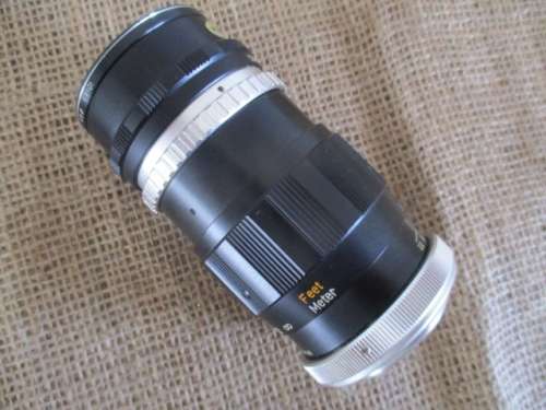 Cunor Telephoto Lens  1:3.5    f= 135mm    No. H56321           Japan