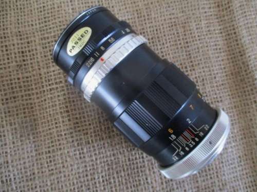 Cunor Telephoto Lens  1:3.5    f= 135mm    No. H56321           Japan