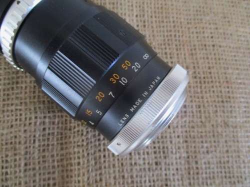 Cunor Telephoto Lens  1:3.5    f= 135mm    No. H56321           Japan