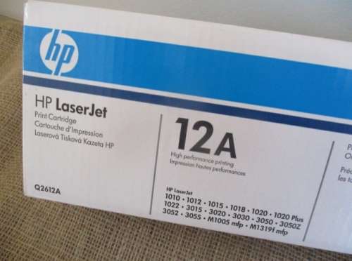 One Sealed HP LaserJet 12A Q2612A Print Cartridge          MIB