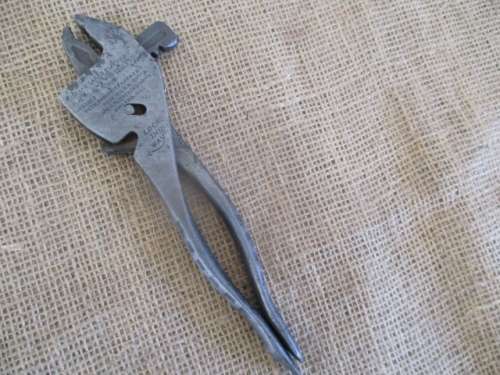 Very Rare In South Africa...Vintage Eifel-Geared Plierench     8 1/2"     1946    USA Chicago