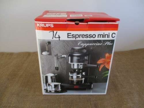 A Nice Krups 967 Espresso Mini C Cappuccino Plus Coffeemaker     Made In Mexico