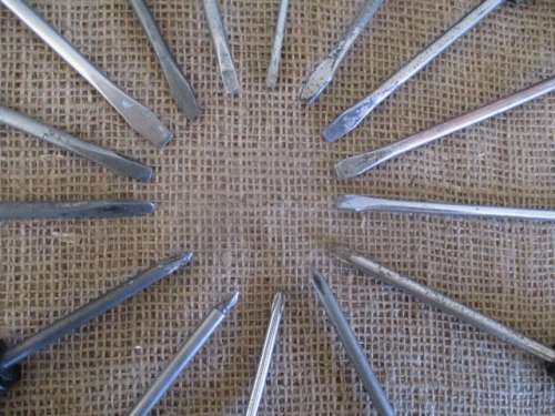 A Great Mixed Collection Of 10x Flat & 5x Philips Screwdrivers