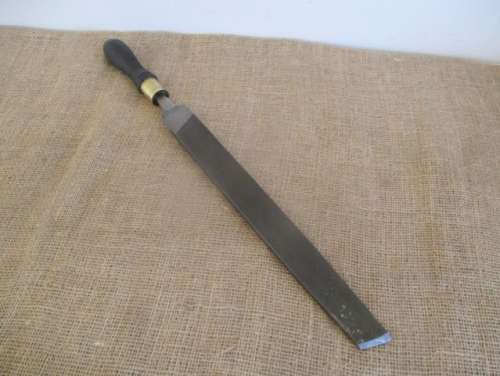 Relisted - Nice To Have...This Vintage Flat Smooth Nicholson File     Made In Canada