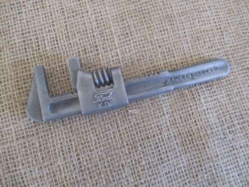 Rare Vintage Ford KD Adjustable Wrench     Made In England      Approx Early 1900's