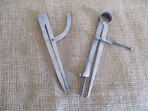 Two Great Pieces Of Rigid Vintage B.Test, Germany & Starrett, Brasil Calipers