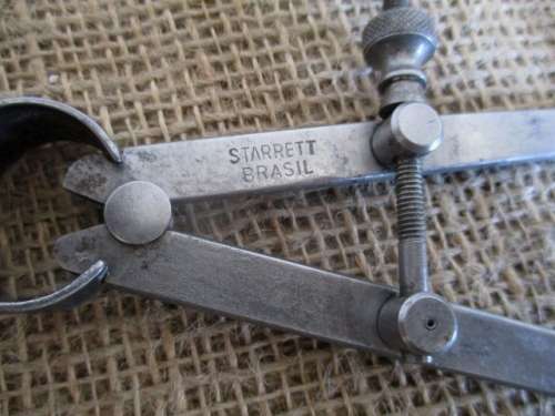 Two Great Pieces Of Rigid Vintage B.Test, Germany & Starrett, Brasil Calipers