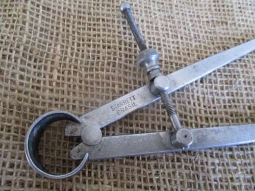 Two Great Pieces Of Rigid Vintage B.Test, Germany & Starrett, Brasil Calipers
