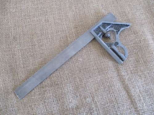 Vintage #1271-M Miller Falls Co 300mm Adjustable Engineers Combination Square    Made In USA