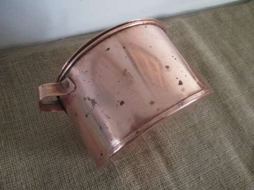 Beautiful Vintage Copper Lidded Pot