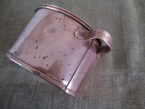 Beautiful Vintage Copper Lidded Pot