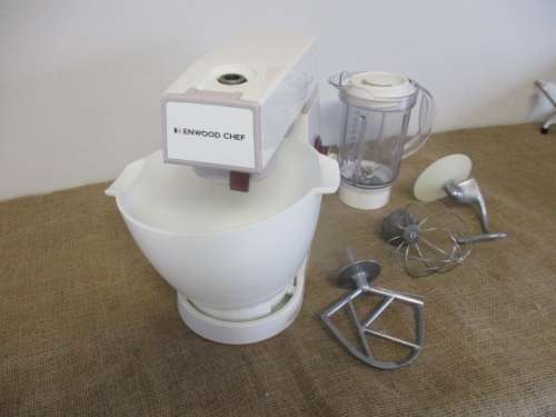 A Vintage A9010 Kenwood Chef With Original Bowl, Accessories And Liquidiser     1976