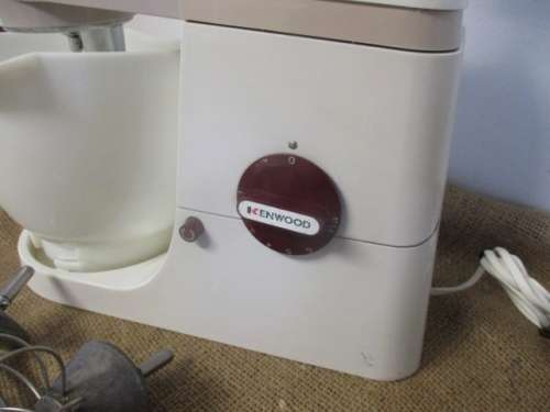 A Vintage A9010 Kenwood Chef With Original Bowl, Accessories And Liquidiser     1976