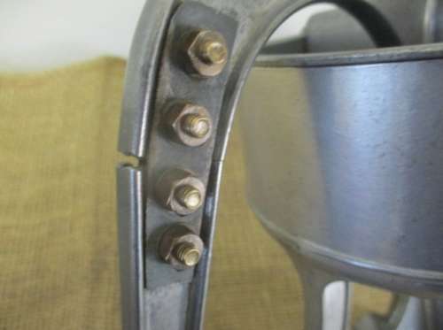 Vintage Universal Aluminum Juicer    L.F. & C.   New Britain.  CT.     Made In USA    PAT DEC  89942