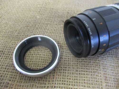 Cunor Telephoto Lens  1:3.5    f= 135mm    No. H56321           Japan