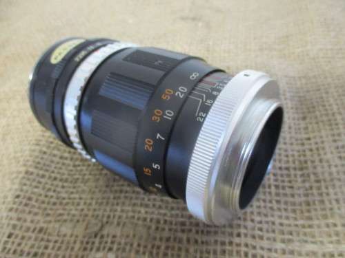 Cunor Telephoto Lens  1:3.5    f= 135mm    No. H56321           Japan