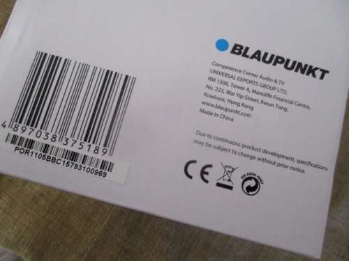 Brand New Blaupunkt Portable CD Player POR 1105B    CD/AUX/AM/FM Radio       MIB