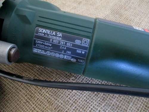 Nice Bosch POF 500 A Router    500 W      27000/min                 Made in Switzerland