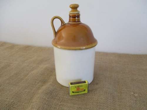 Beautiful Vintage 2x Lt Sedgwick's The Original Old Brown Cherry Decanter