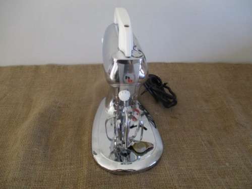 A Stunning Vintage Hamilton Beach 10-Speed Model K Chrome Food Processor       USA