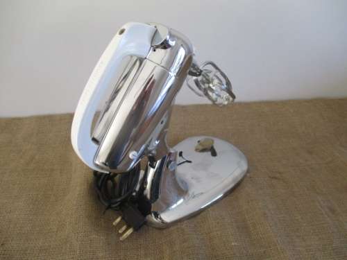 A Stunning Vintage Hamilton Beach 10-Speed Model K Chrome Food Processor       USA