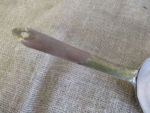 Oval Vintage 1973 Copper and Brass Pancake Pan - Rare And Unusual!!!