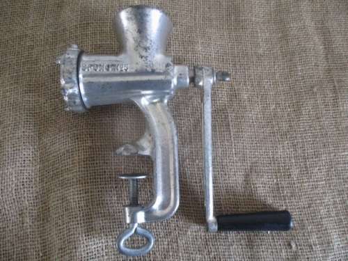 Vintage No 5 Spong Meat Mincer       Complete      Made In England