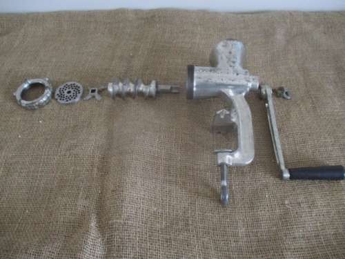 Vintage No 5 Spong Meat Mincer       Complete      Made In England