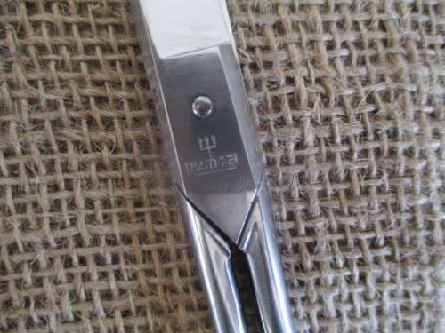 Very Rare !!!!.....Vintage ED Wusthof Solingen Rostfrei Scissors And Letter Opener In Leather Sheath