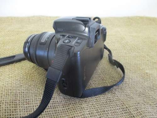 Vintage Minolta Maxxum 400si Camera With Sigma Lens & Minolta AF 35-70 Lens In Original Bag   1994