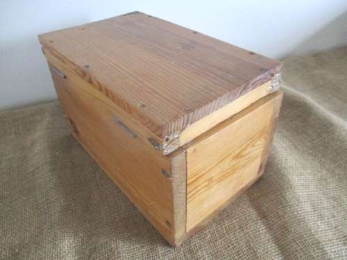 Lovely Old Wooden Farm Box