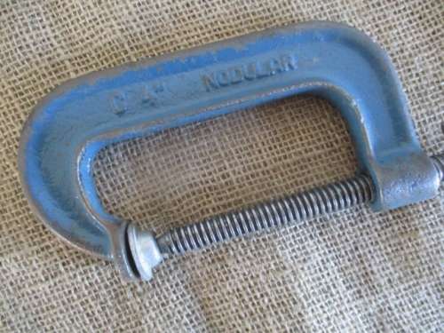 Three Strong G-Clamps - 2x 3'' Record G-Clamps Made In England & SA and 1x 4" Biehl G-Clamp Brazil