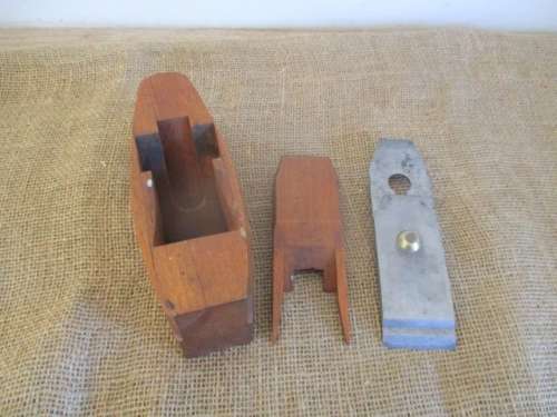 Antique W Marples & Sons Hibernia Wooden Block Plane   Sheffield    England
