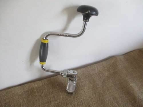 Vintage Stanley No 144 10 Inch Mk 4 Hand Brace Drill      Made In England