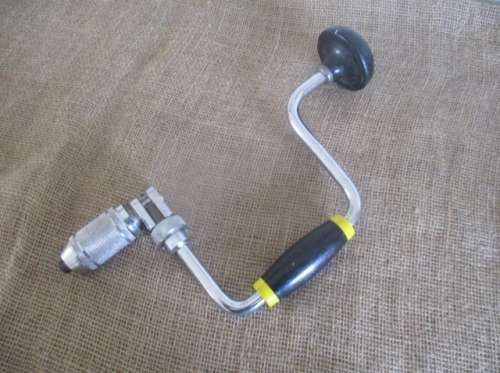Vintage Stanley No 144 10 Inch Mk 4 Hand Brace Drill      Made In England