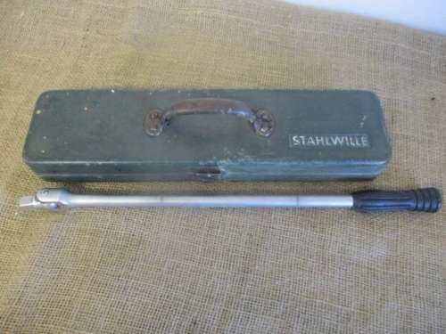 Nice set of 14x Socket Pieces With Hazet 470mm Swivel Handle In Stahlwille Toolbox Plus X-Tras