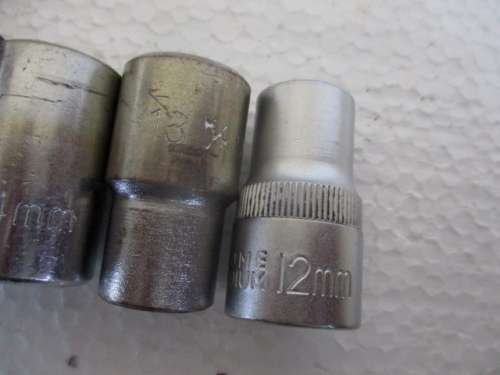 Nice set of 14x Socket Pieces With Hazet 470mm Swivel Handle In Stahlwille Toolbox Plus X-Tras