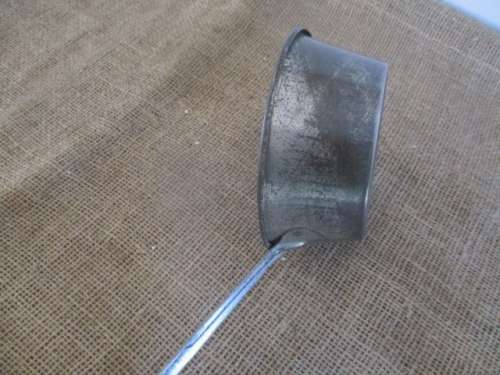 From Granny's Kitchen.....Cute Vintage Metal Hand Strainer           Early 1900's