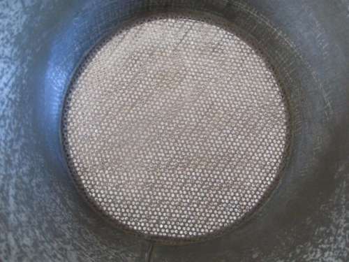 From Granny's Kitchen.....Cute Vintage Metal Hand Strainer           Early 1900's