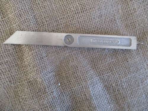 Beautiful Vintage Stanley No 18 Sliding Bevel T-Square       Made In USA