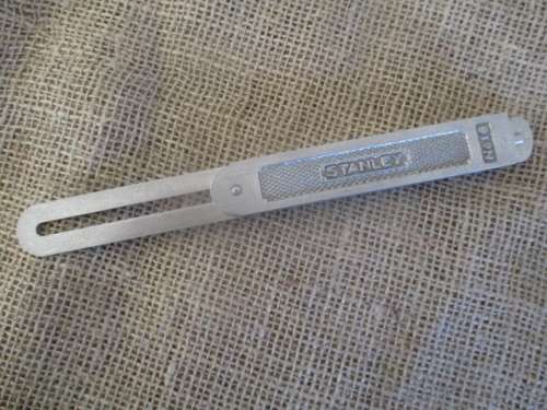 Beautiful Vintage Stanley No 18 Sliding Bevel T-Square       Made In USA