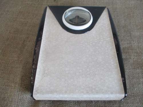 Weight Friendly Scale....Very Rare Antique Salter 20 Stone Bathroom Scale   Made In England